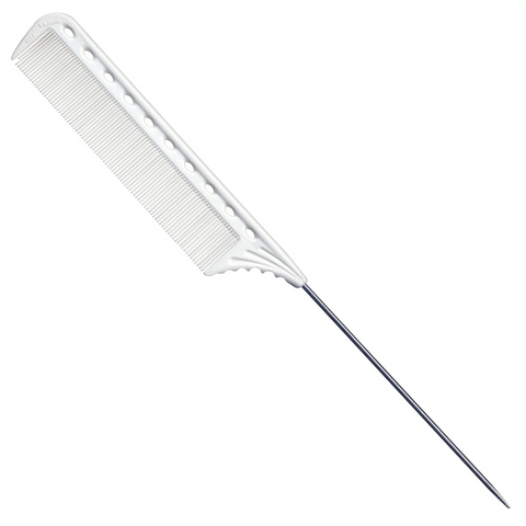Y.S. Park 112 Fine Tooth Pin Tail Comb (Fine Tooth +Stainless Steel Tail)