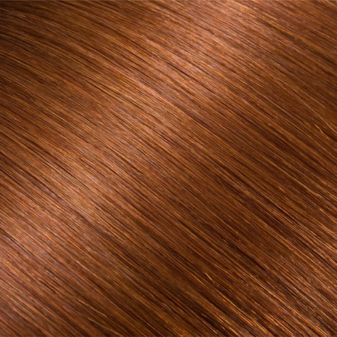 Hair Weft Light Auburn #30