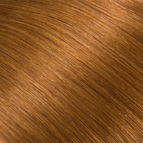 Hair Weft Copper Brown #17