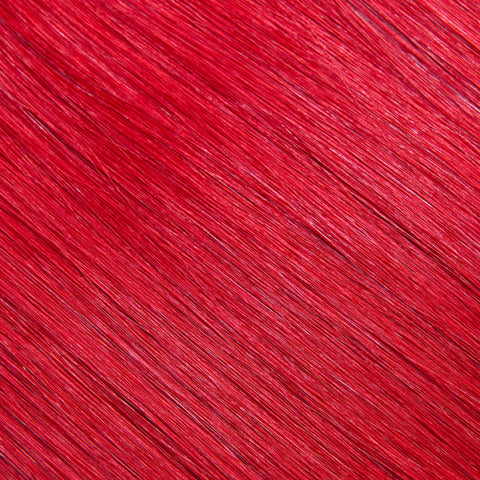 Hair Weft Fire Red
