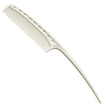 Y.S. Park 104 Half Moon Tail Comb (Standard Tooth + Curved Plastic Tail)