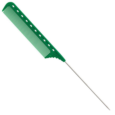 Y.S. Park 112 Fine Tooth Pin Tail Comb (Fine Tooth +Stainless Steel Tail)